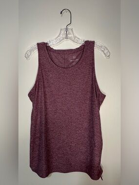 We Wander/We Flex Large poly/spandex longer tunic length w/side pulls to shorten